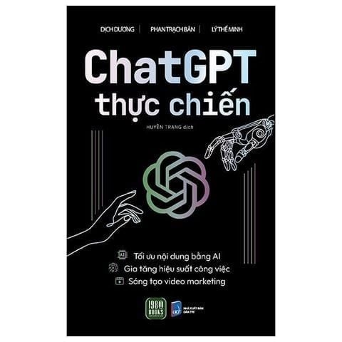 Combo 3 Cuốn Làm Chủ Tương Lai ( Chat GPT + Chat GPT Thực Chiến + AI 5.0 )