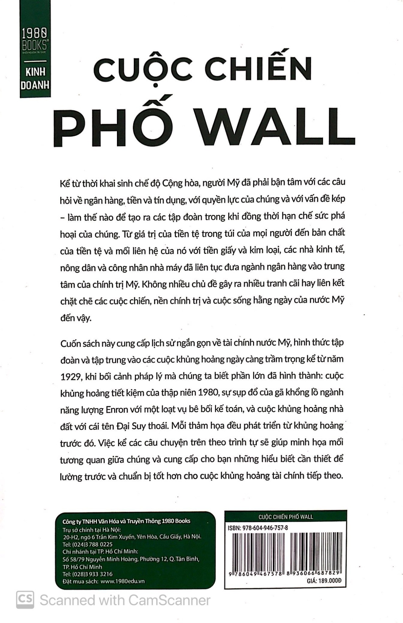 Cuộc Chiến Phố Wall - Kathleen Day