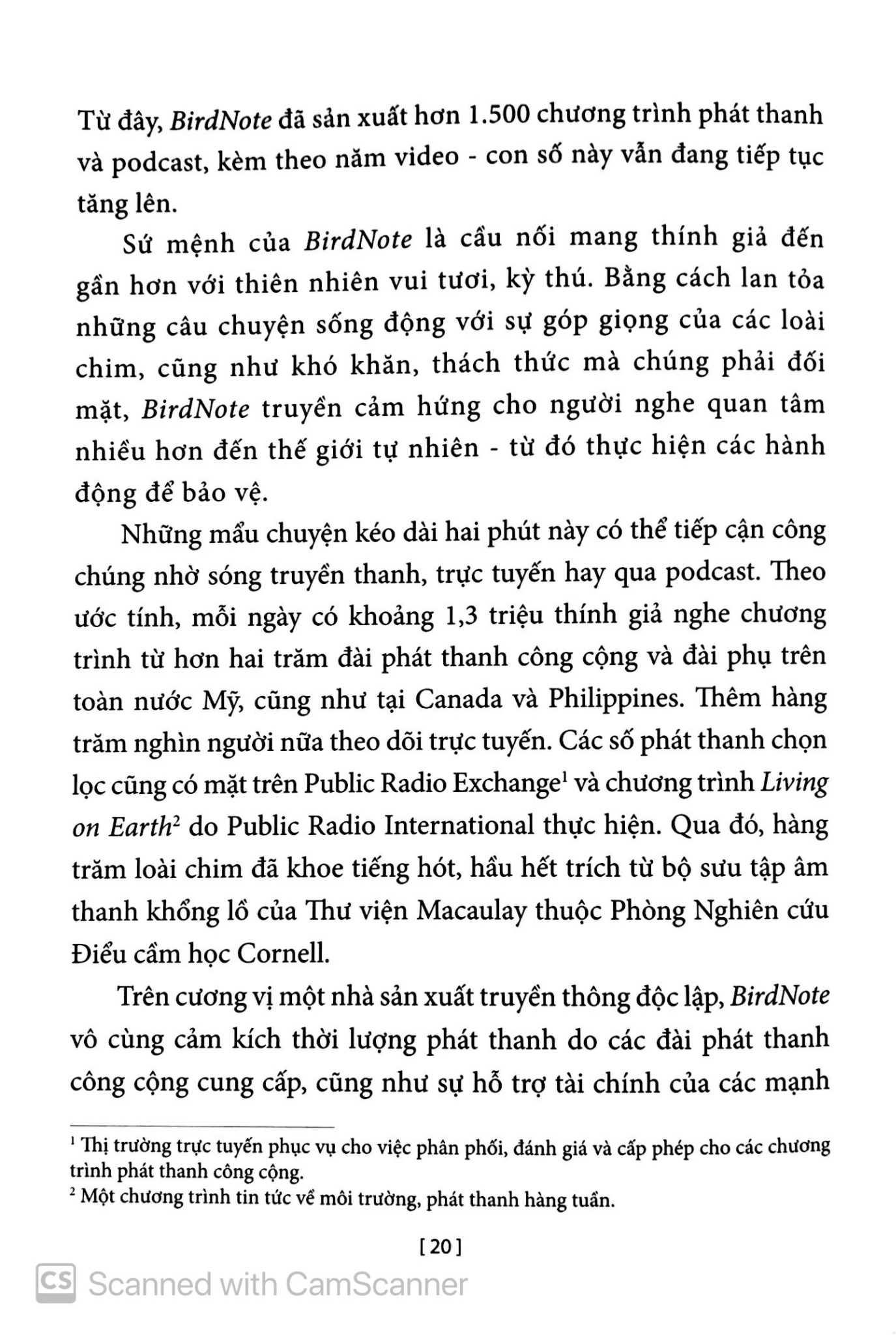 Chuyện Kể Về Trăm Loài Chim - BirdNote, Emily Poole
