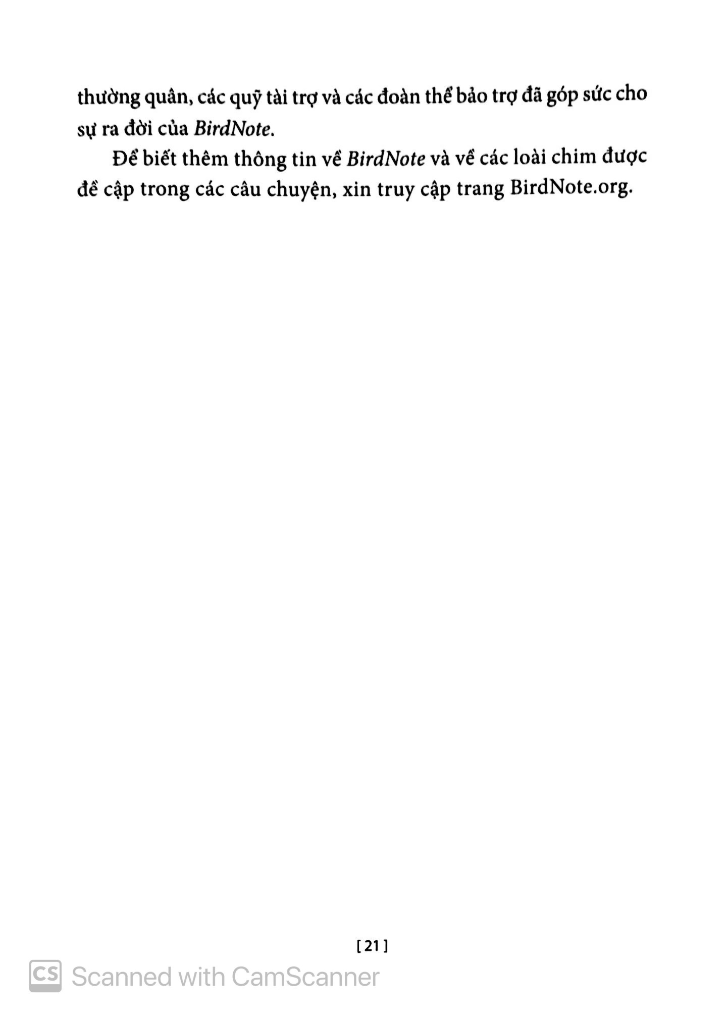 Chuyện Kể Về Trăm Loài Chim - BirdNote, Emily Poole