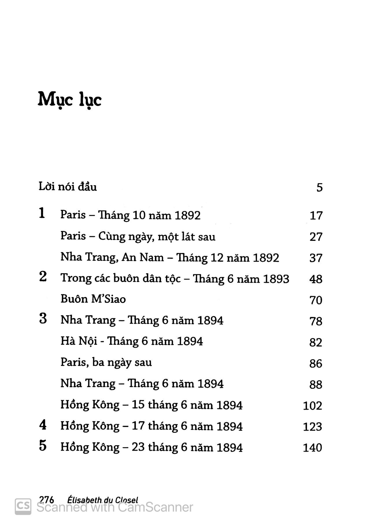 Đốc-Tờ Năm - Câu Chuyện Kỳ Diệu Về Người Chống Lại Bệnh Dịch Hạch - Élisabeth du Closel