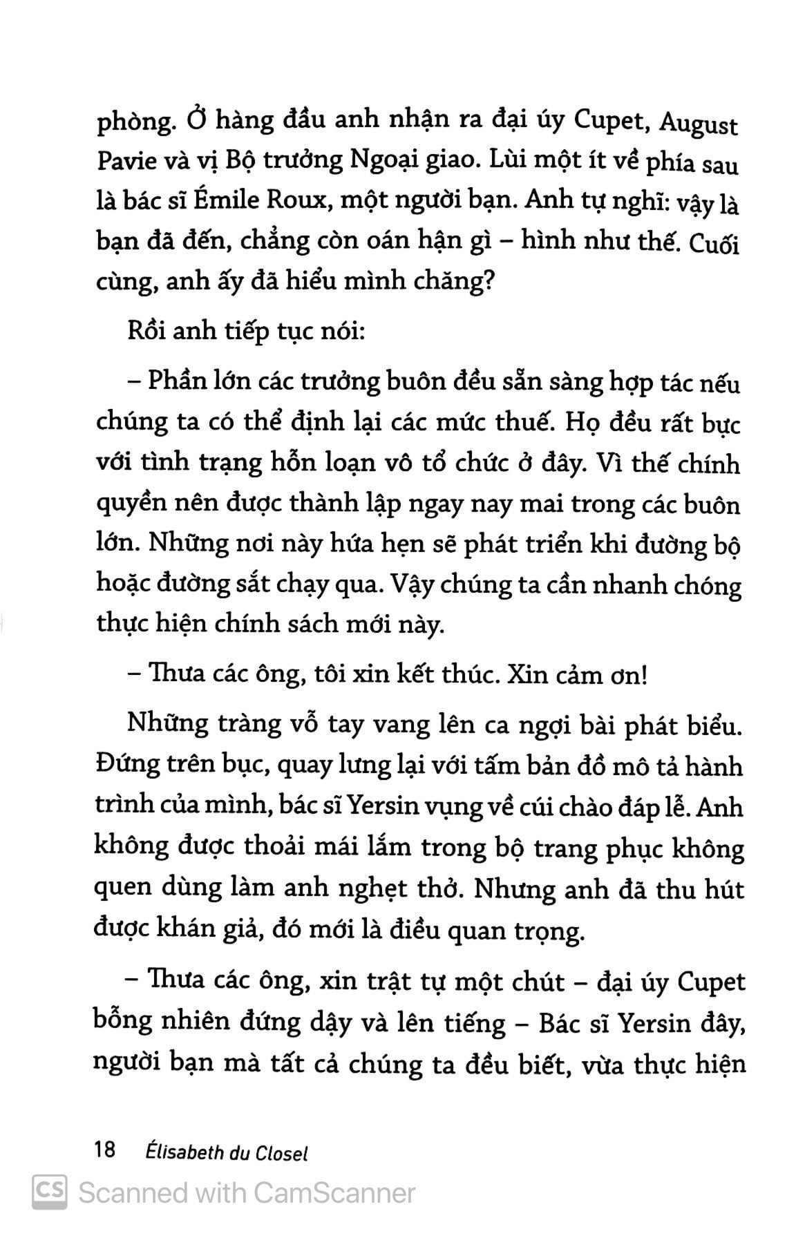 Đốc-Tờ Năm - Câu Chuyện Kỳ Diệu Về Người Chống Lại Bệnh Dịch Hạch - Élisabeth du Closel