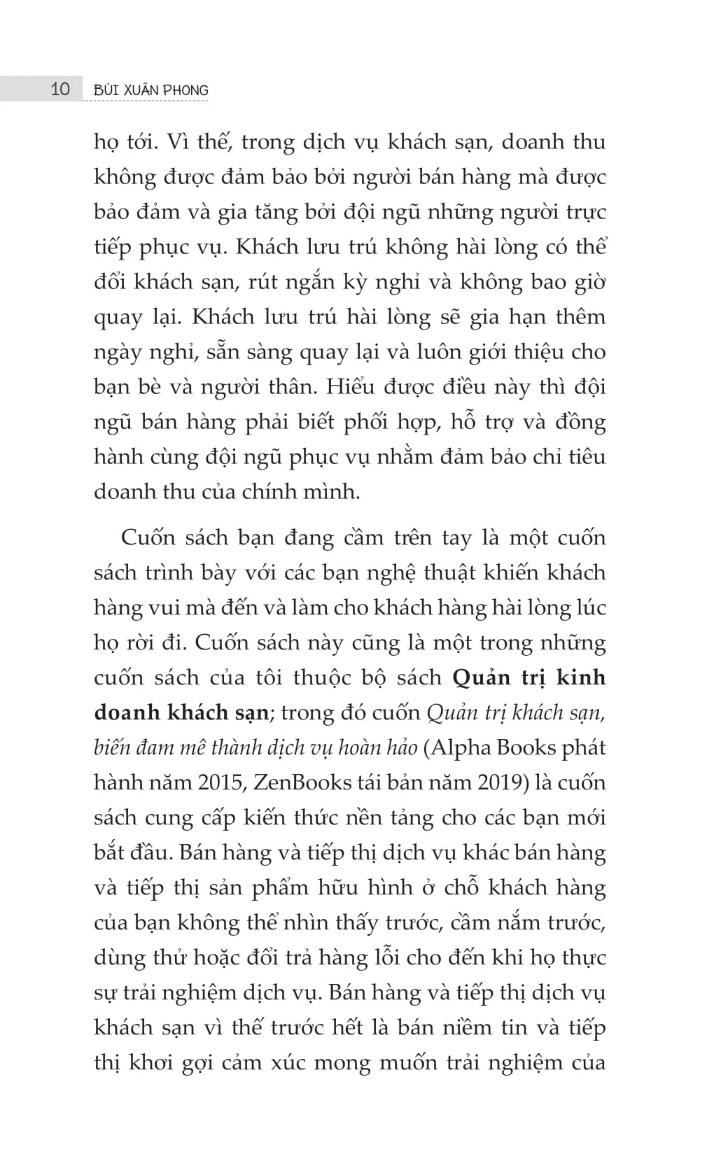 Vui Lòng Khách Đến, Vừa Lòng Khách Đi - Bùi Xuân Phong
