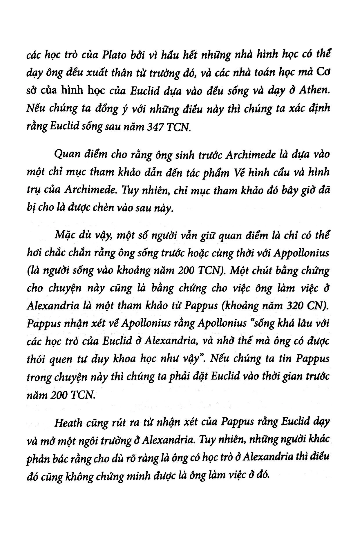Cơ Sở Của Hình Học - Richard Fitzpatrick