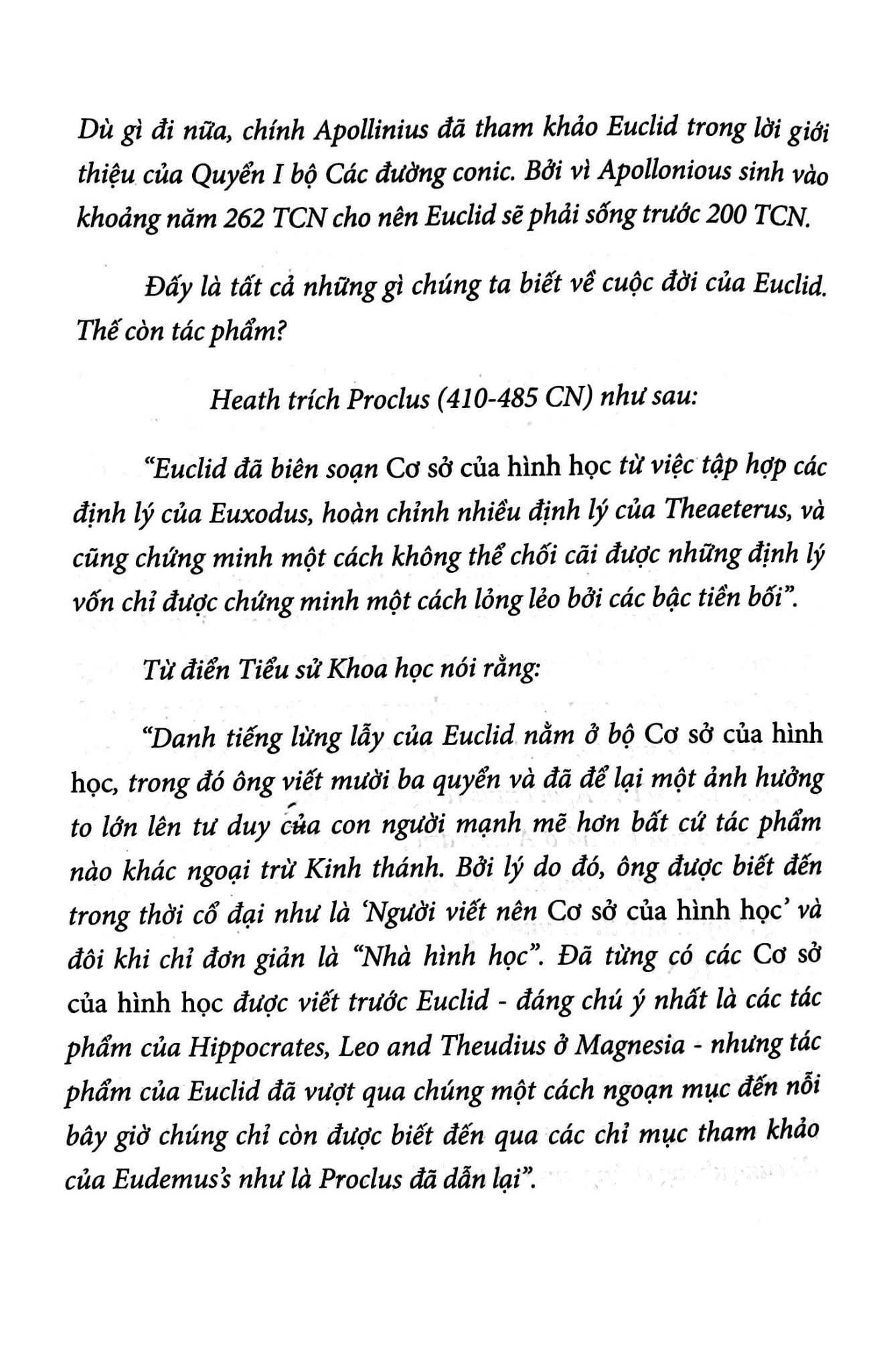 Cơ Sở Của Hình Học - Richard Fitzpatrick