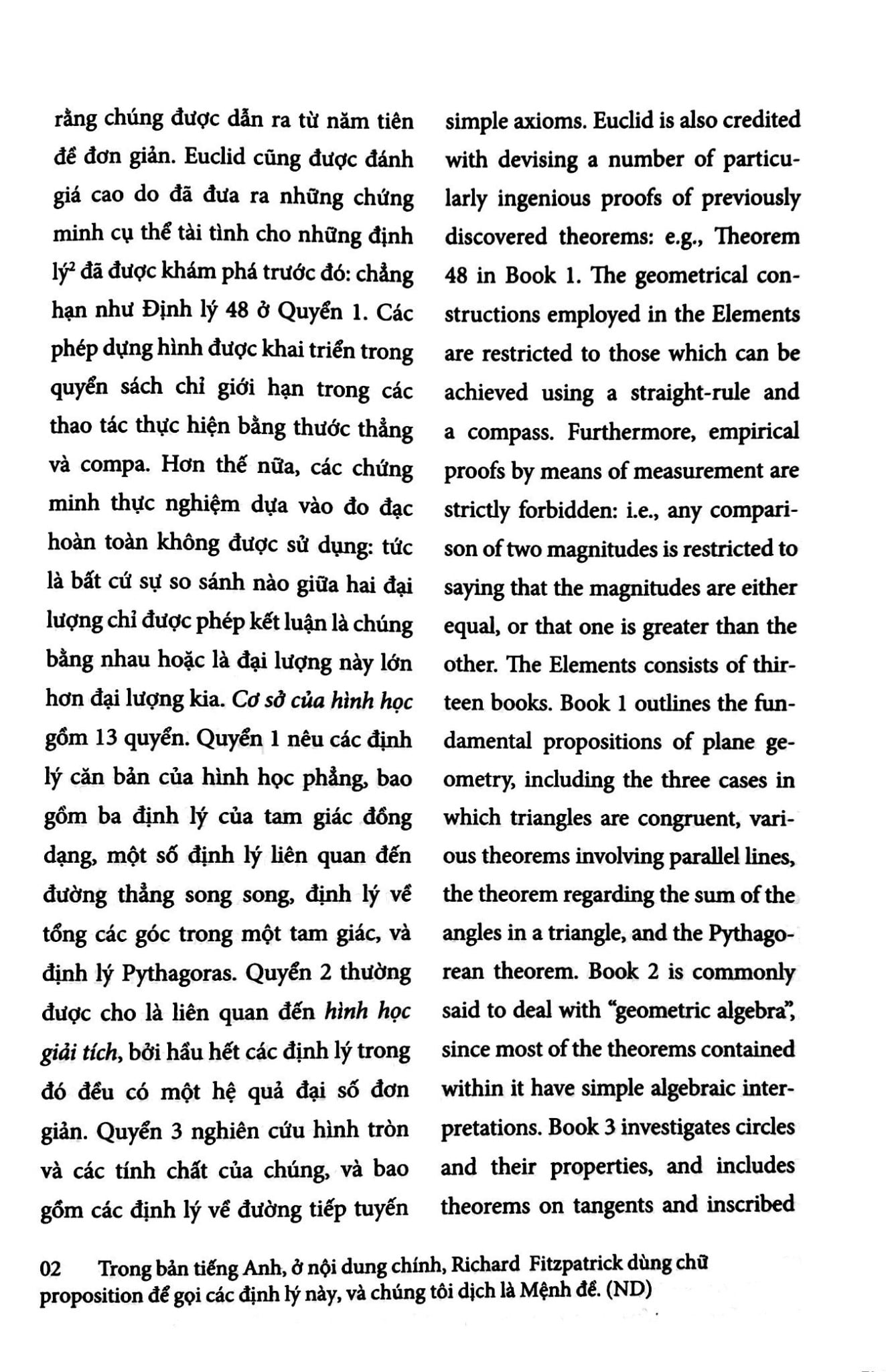 Cơ Sở Của Hình Học - Richard Fitzpatrick