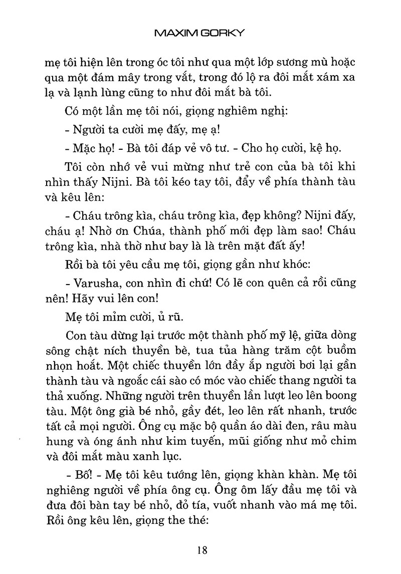 Thời Thơ Ấu - Maxim Gorky