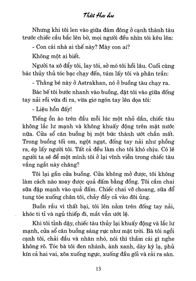 Thời Thơ Ấu - Maxim Gorky