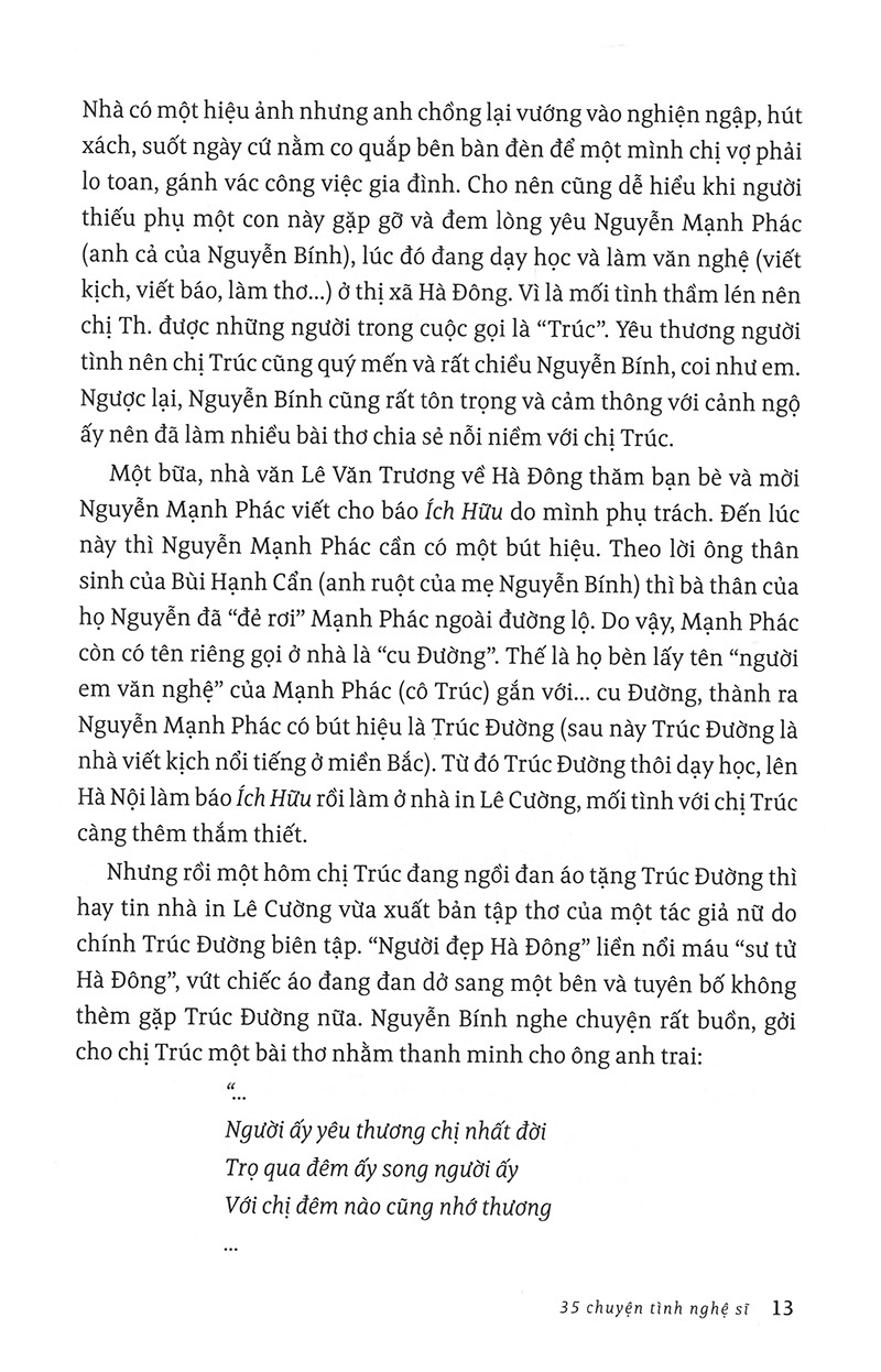 35 Chuyện Tình Nghệ Sĩ - Hà Đình Nguyên