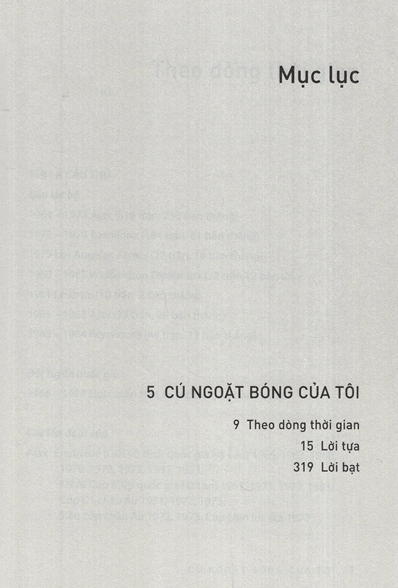 Cú Ngoặt Bóng Của Tôi - Johan Cruyff