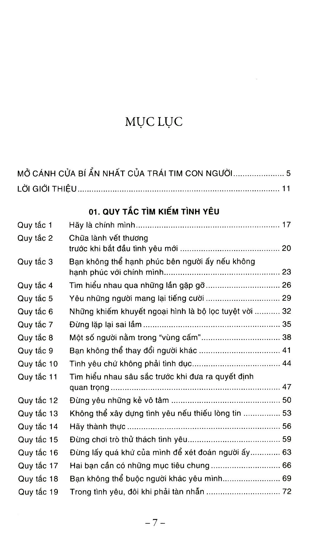 Những Quy Tắc Trong Tình Yêu - Richard Templar