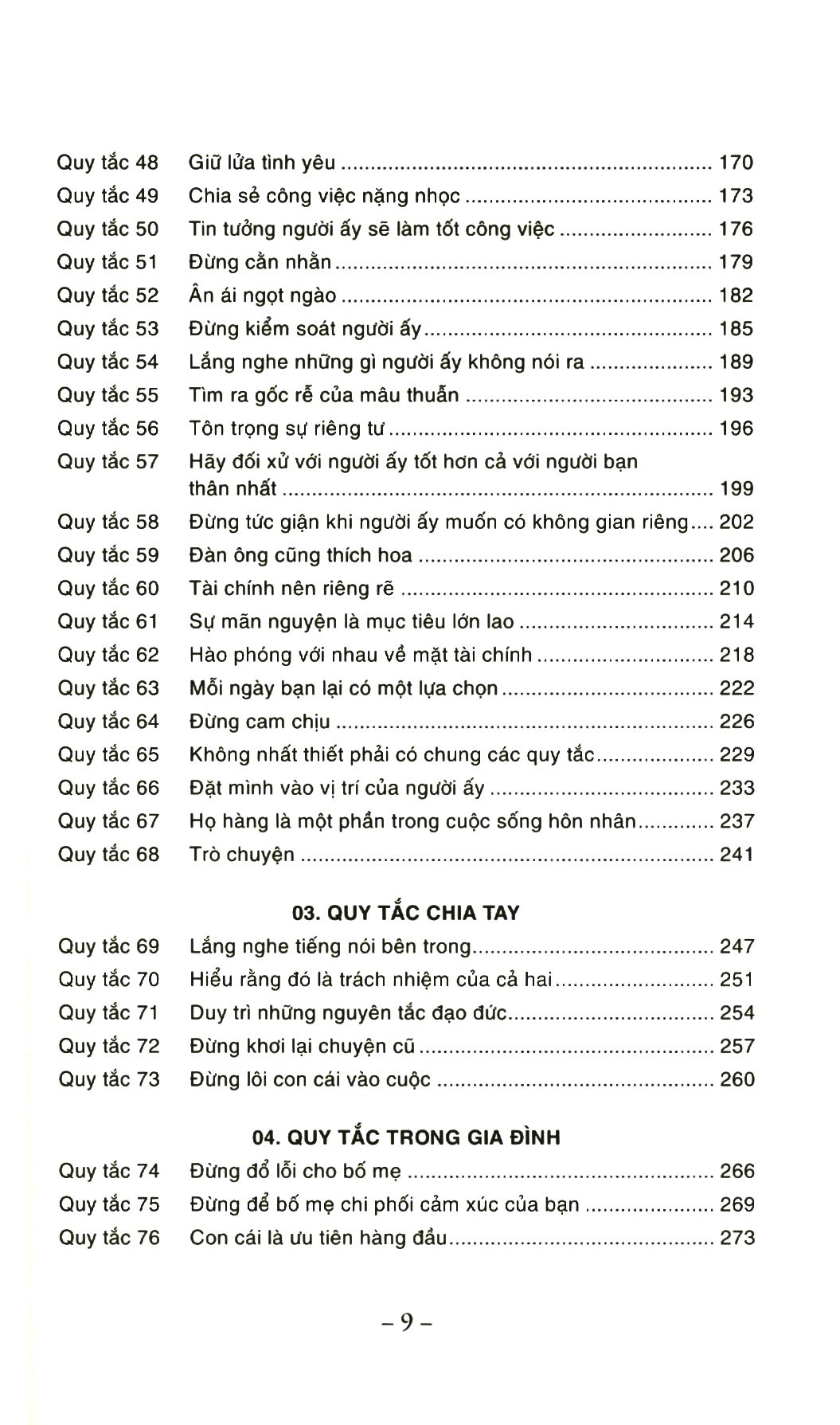 Những Quy Tắc Trong Tình Yêu - Richard Templar