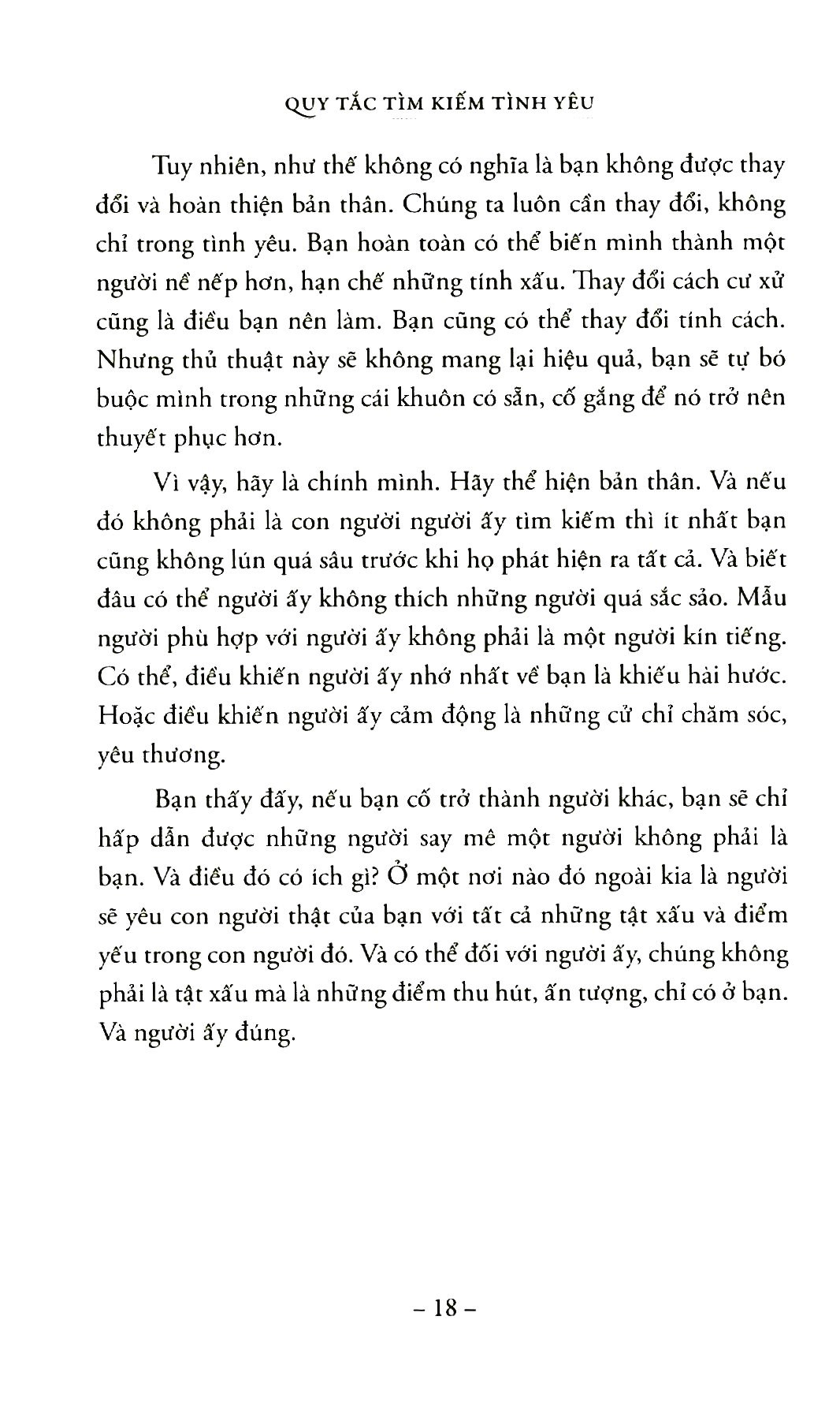 Những Quy Tắc Trong Tình Yêu - Richard Templar