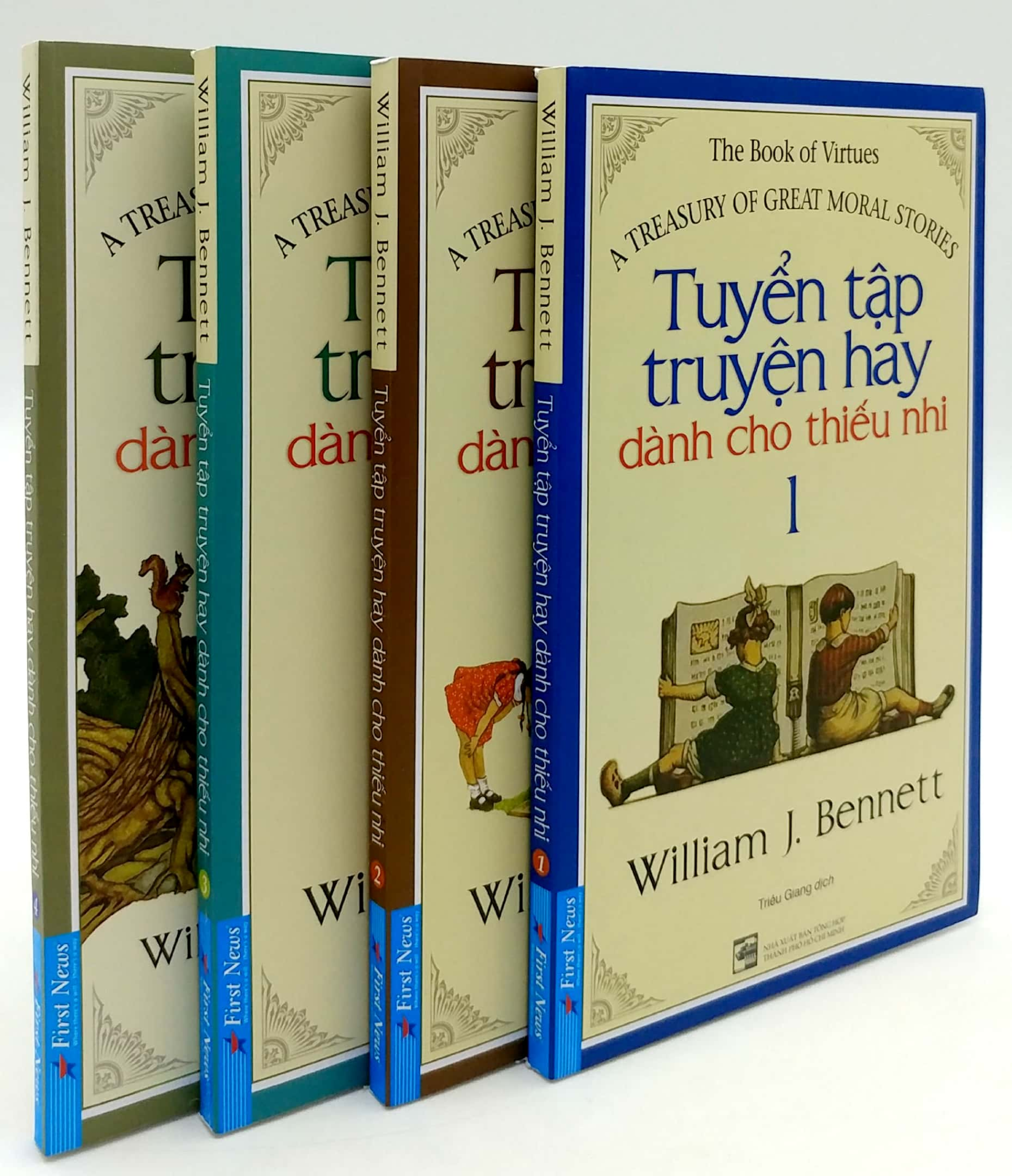 Bộ Sách Tuyển Tập Truyện Hay Dành Cho Thiếu Nhi ( Trọn Bộ 4 Tập ) - William J Bennett