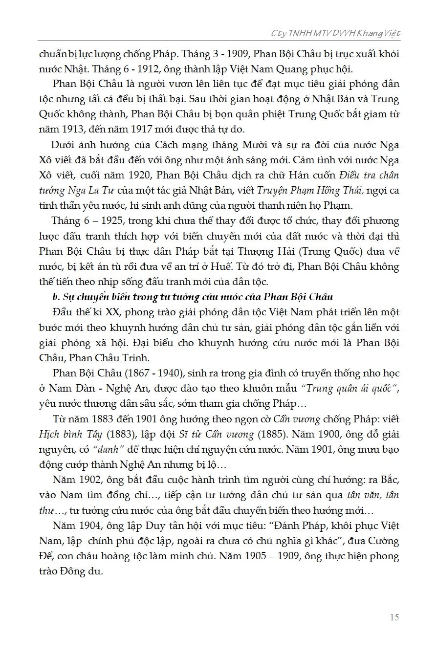 Bồi Dưỡng Học Sinh Giỏi Lịch Sử 12 - ThS. Trương Ngọc Thơi