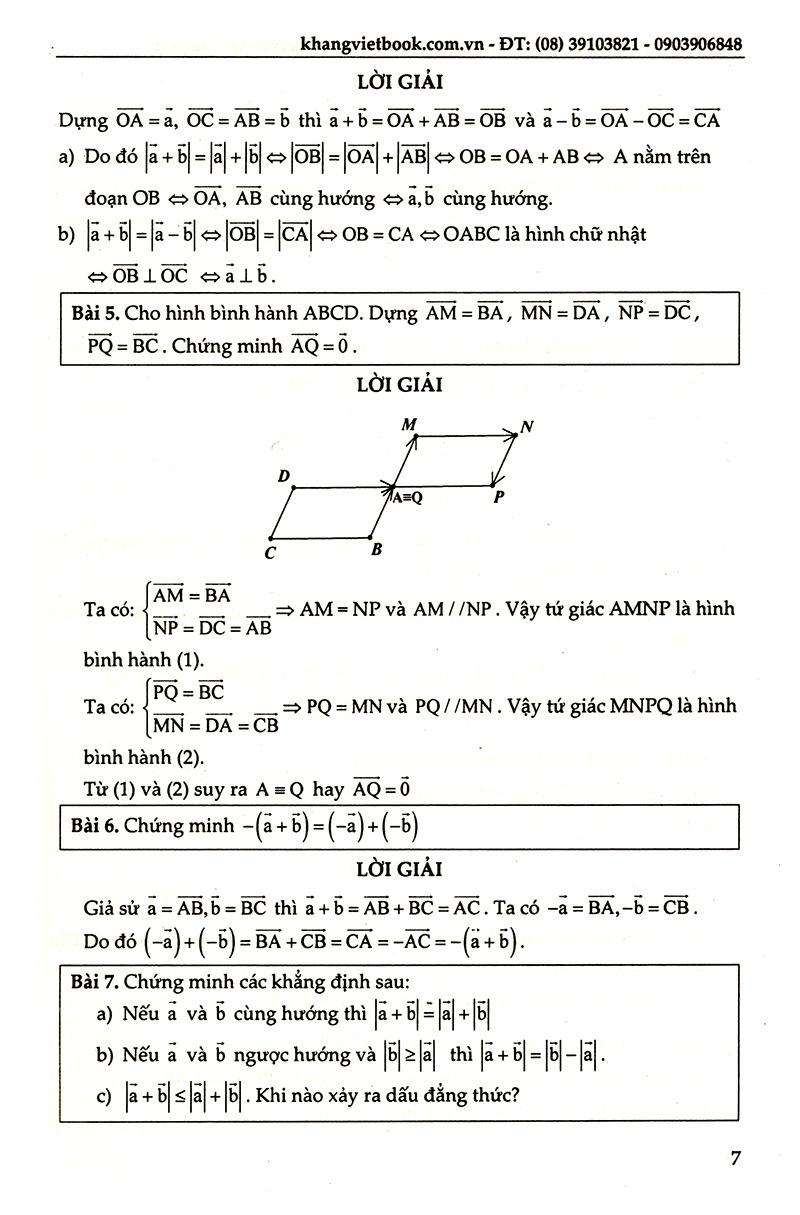 Các Chuyên Đề Nâng Cao Và Phát Triển Hình Học 10 - Nguyễn Quang Sơn