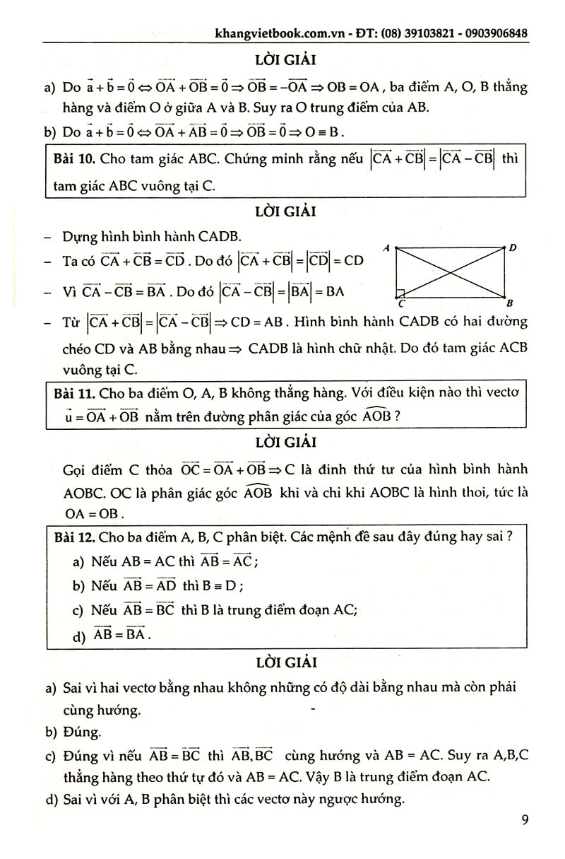 Các Chuyên Đề Nâng Cao Và Phát Triển Hình Học 10 - Nguyễn Quang Sơn
