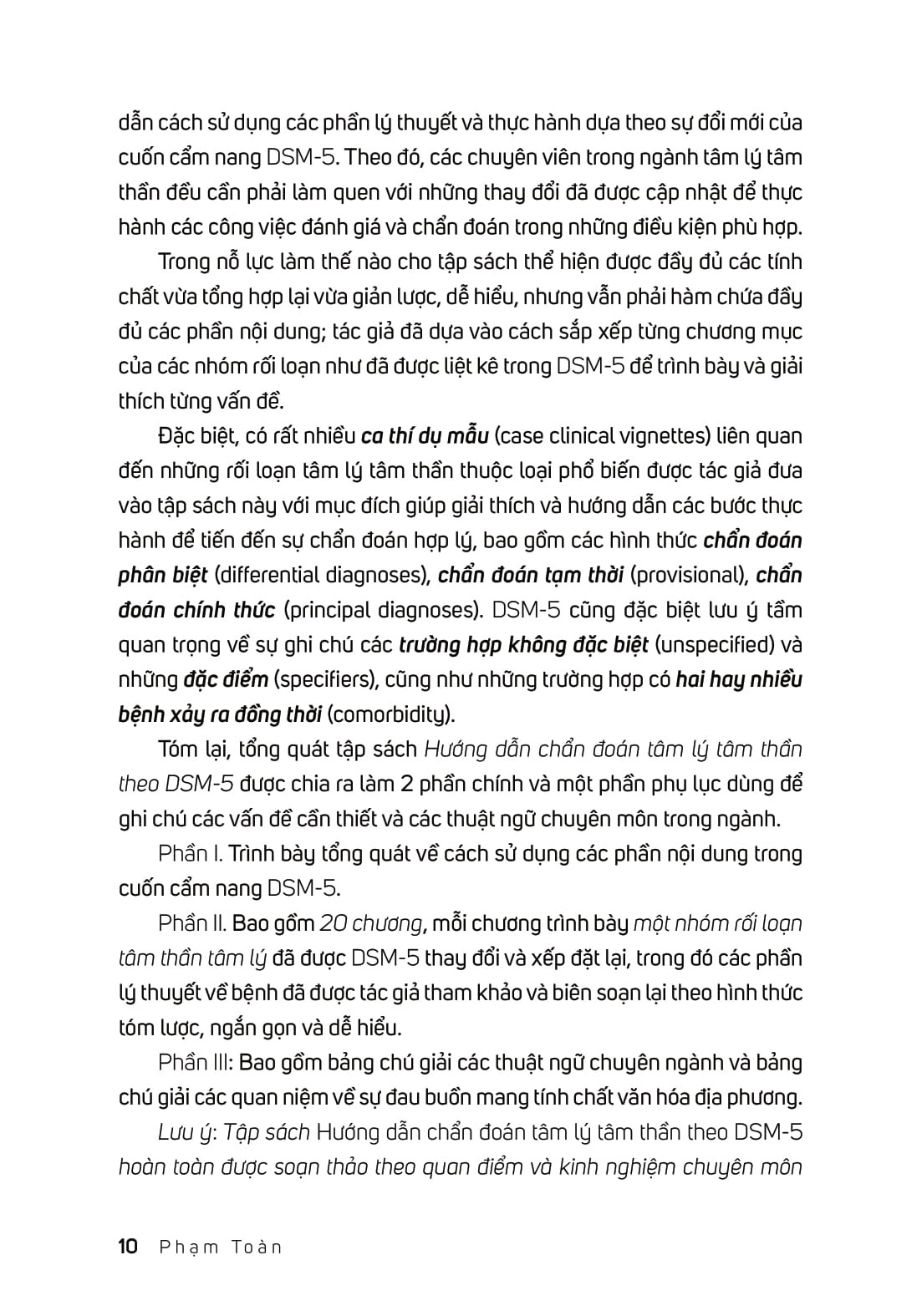 Combo 2 Quyển ( Hướng Dẫn Chẩn Đoán Tâm Lý Tâm Thần Theo DSM-5 + Tâm Lý Học Trẻ Em ) - TS Phạm Toàn