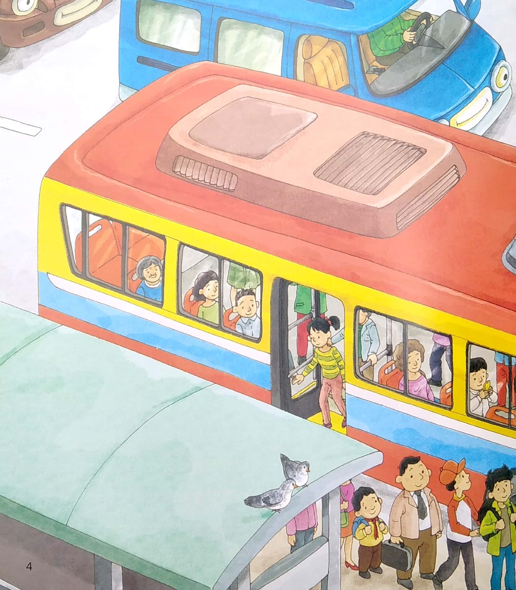 Bộ 8 Cuốn Thế Giới Xe Cộ ( Xe Tắc Xi + Xe Tải + Xe Cứu Hỏa + Xe Chở Rác + Xe Cấp Cứu + Xe Cảnh Sát + Xe Buýt Trường + Xe Buýt Công Cộng ):