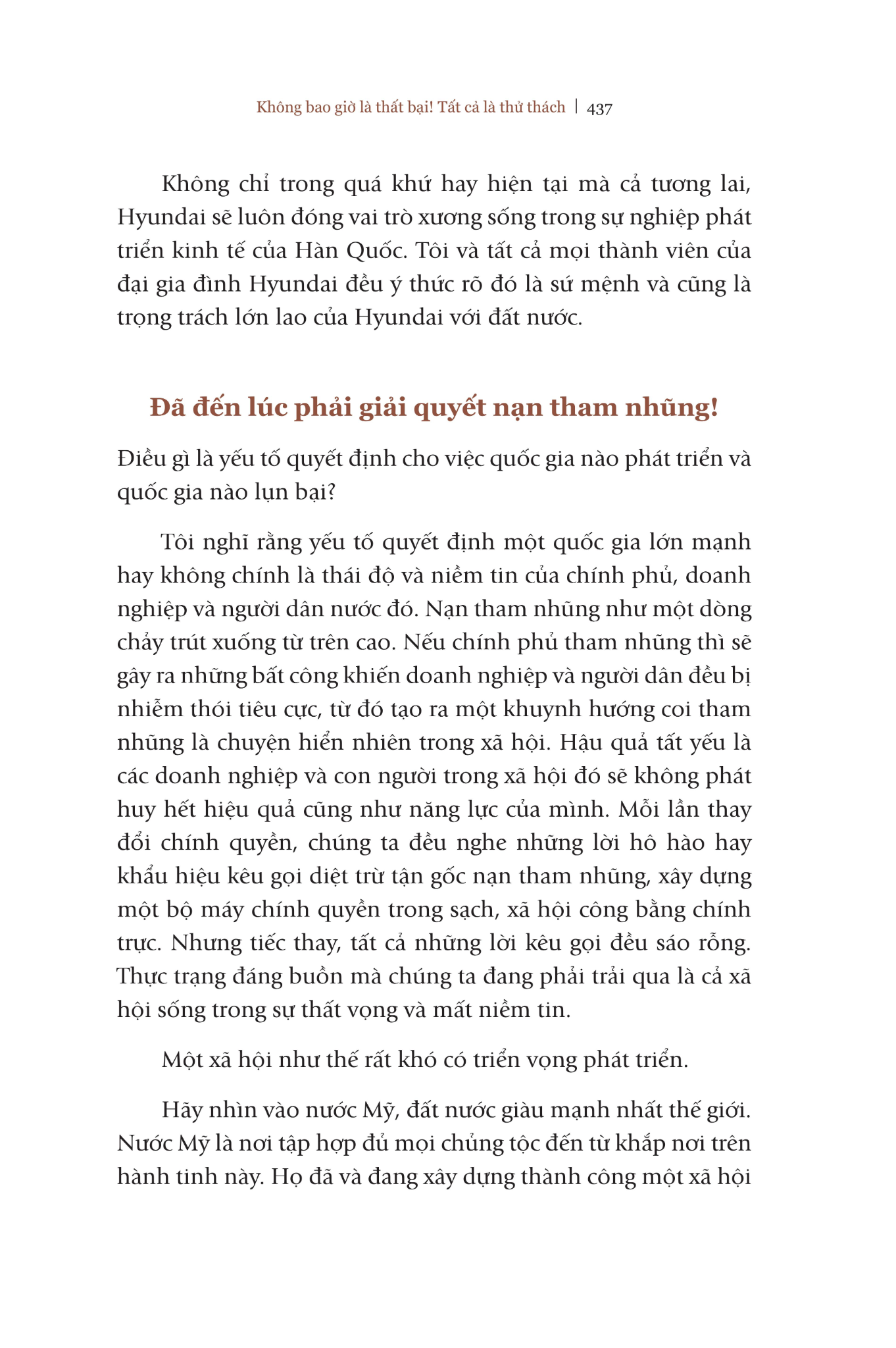 Không Bao Giờ Là Thất Bại - Tất Cả Là Thử Thách - Bìa Cứng - Chung Ju Yung