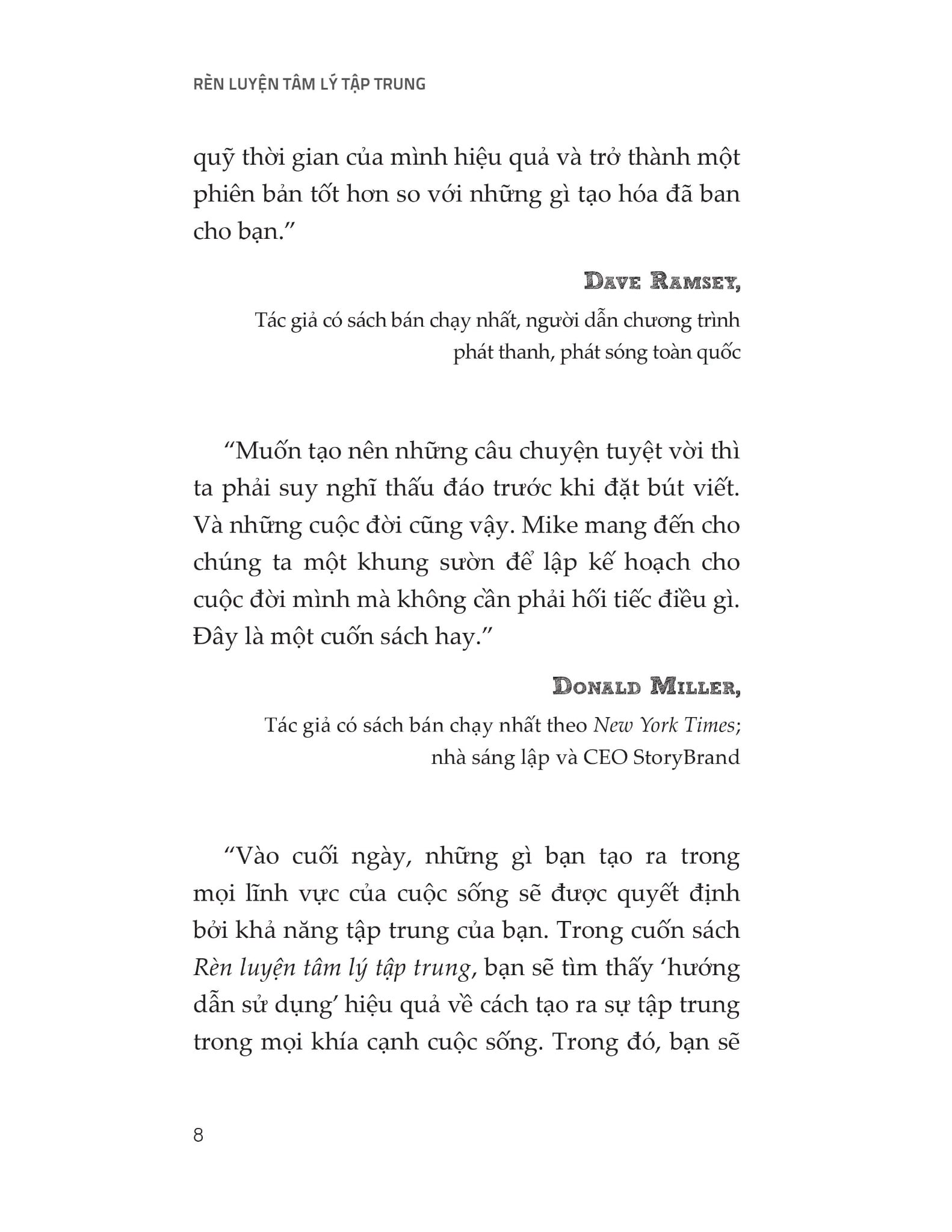 Rèn Luyện Tâm Lý Tập Trung - Michael Hyatt