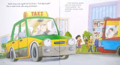 Bộ 8 Cuốn Thế Giới Xe Cộ ( Xe Tắc Xi + Xe Tải + Xe Cứu Hỏa + Xe Chở Rác + Xe Cấp Cứu + Xe Cảnh Sát + Xe Buýt Trường + Xe Buýt Công Cộng ):