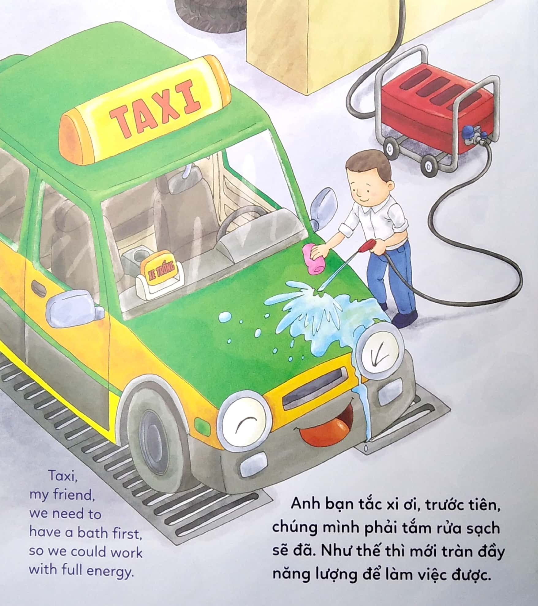 Bộ 8 Cuốn Thế Giới Xe Cộ ( Xe Tắc Xi + Xe Tải + Xe Cứu Hỏa + Xe Chở Rác + Xe Cấp Cứu + Xe Cảnh Sát + Xe Buýt Trường + Xe Buýt Công Cộng ):