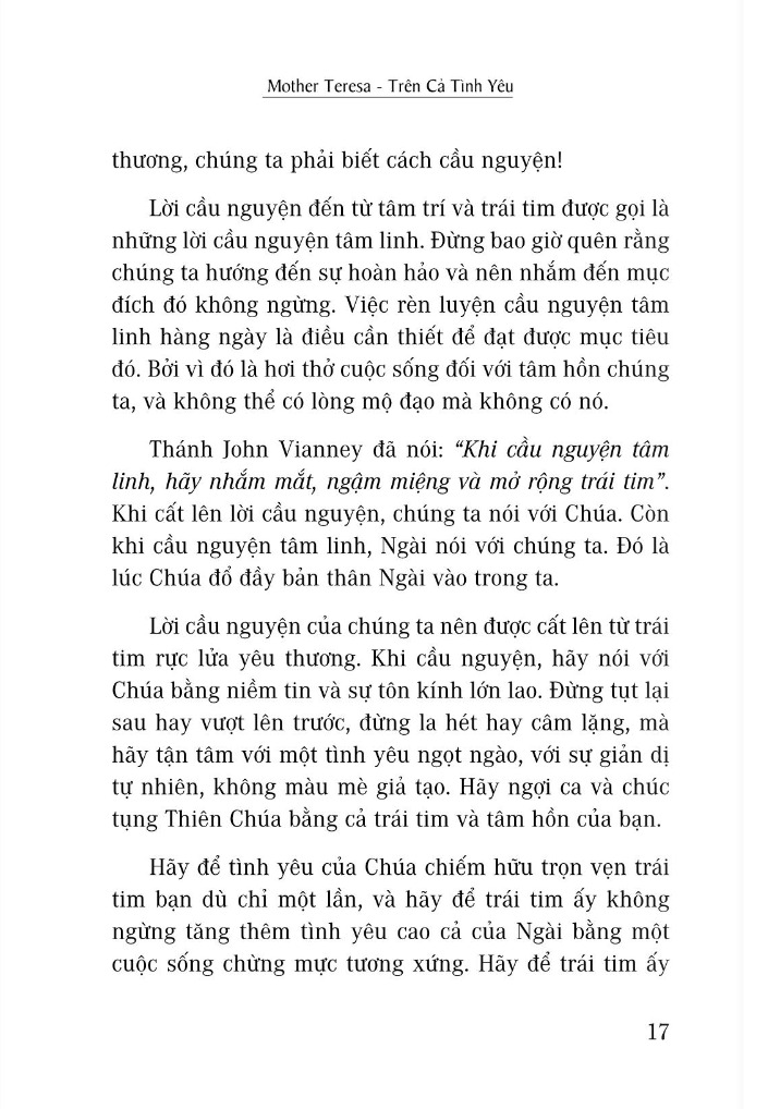 Combo 2 Quyển: Mẹ Teresa Trên Cả Tình Yêu + Phúc Cho Ai Không Thấy Mà Tin