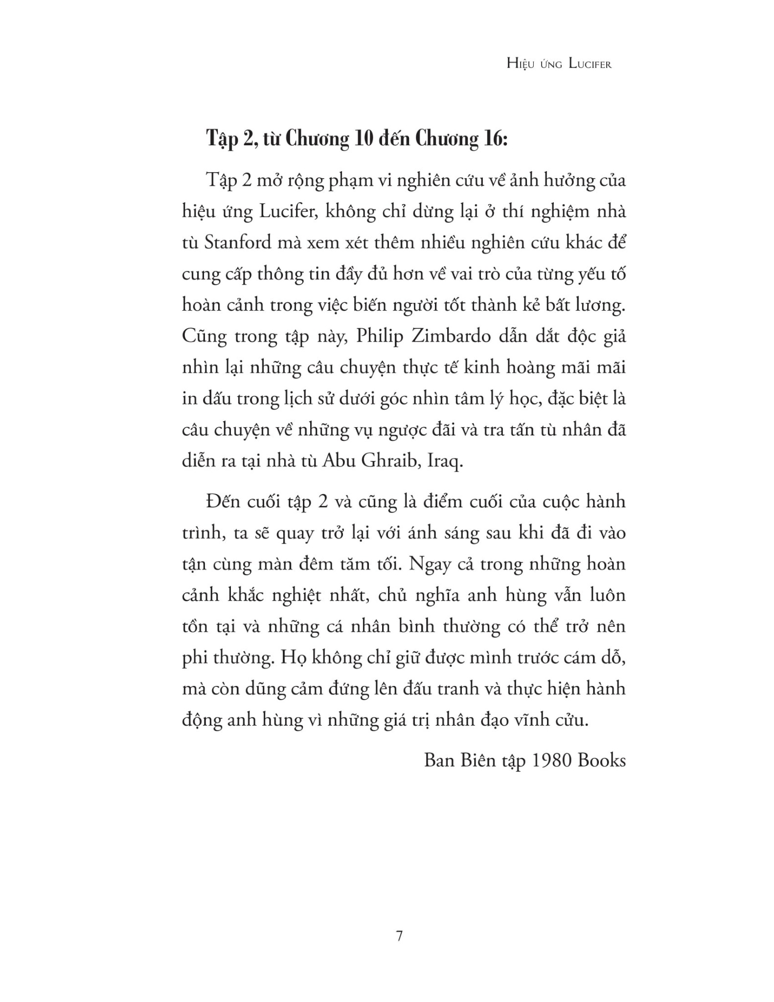 Combo 2 Quyển Hiệu Ứng Lucifer (Tập 1 + 2) - Philip Zimbardo