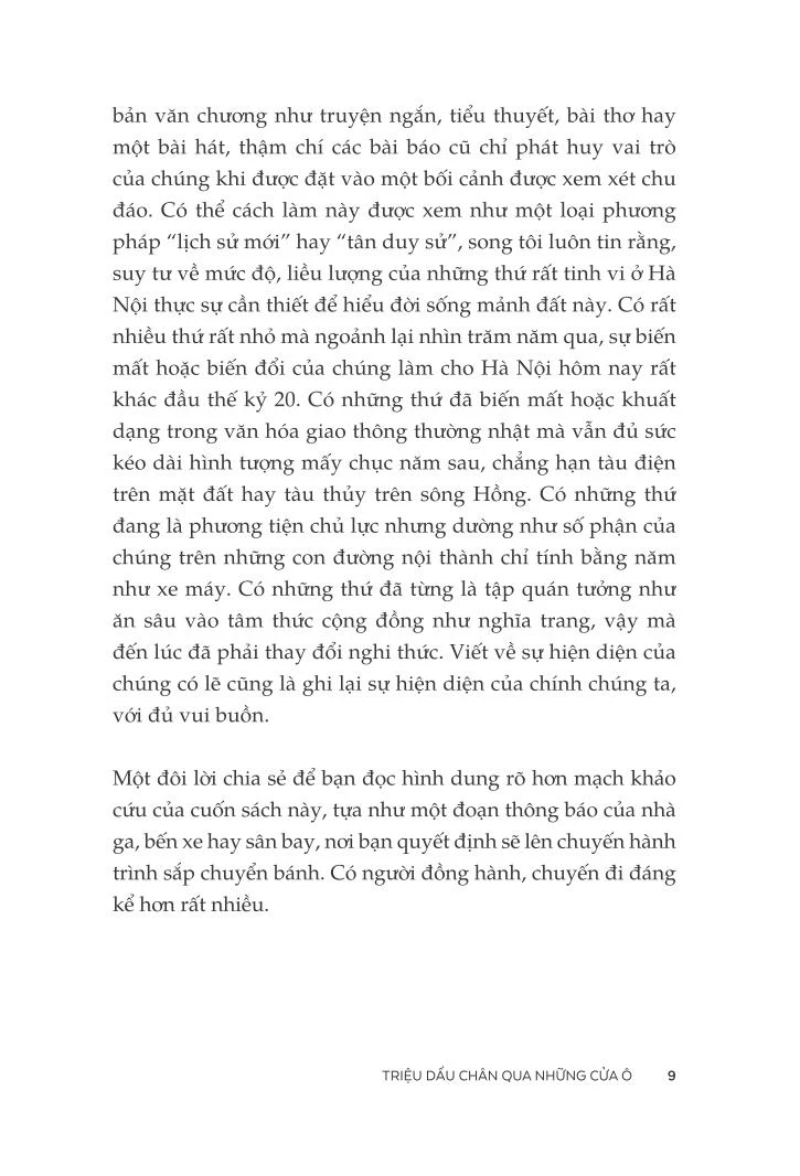 Triệu Dấu Chân Qua Những Cửa Ô - Nguyễn Trương Quý