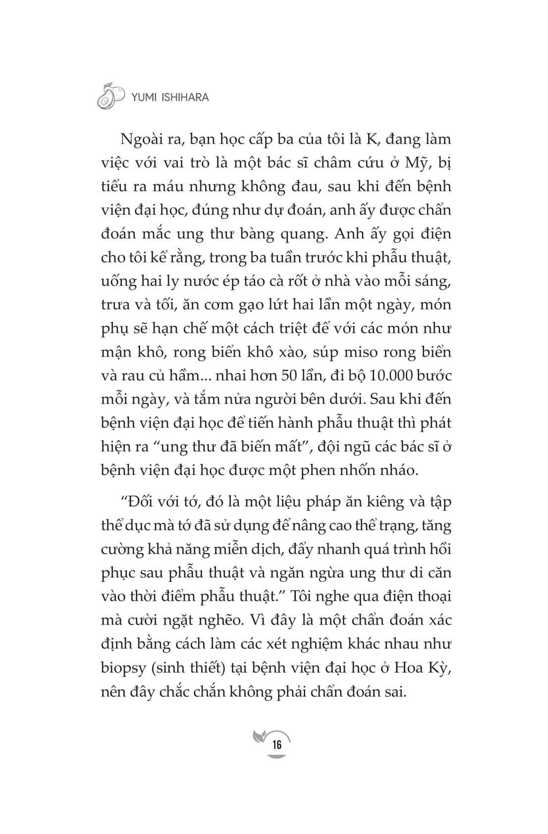 Ăn Xanh Sống Lành - 
Ishihara Yumi