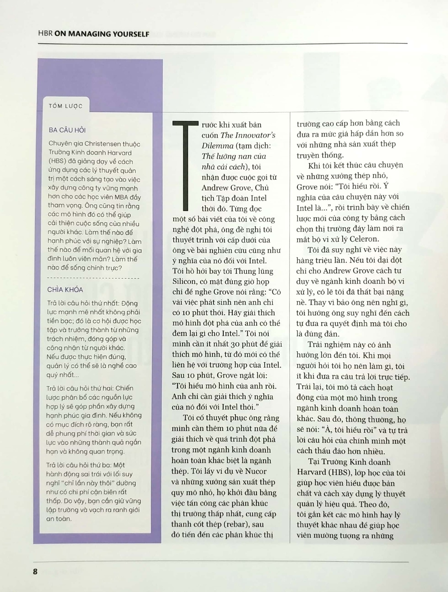 HBR On - Quản Lý Bản Thân - Harvard business review