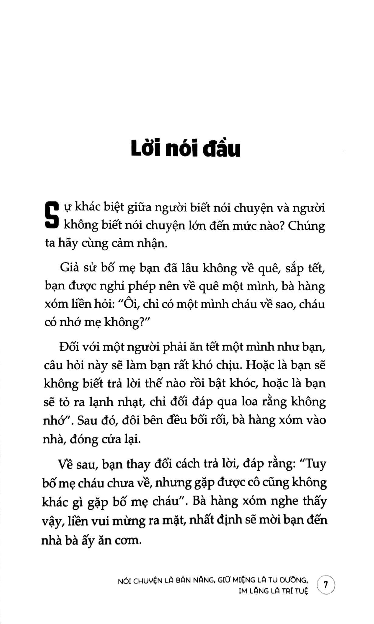 Nói Chuyện Là Bản Năng, Giữ Miệng Là Tu Dưỡng, Im Lặng Là Trí Tuệ - Trương Tiếu Hằng