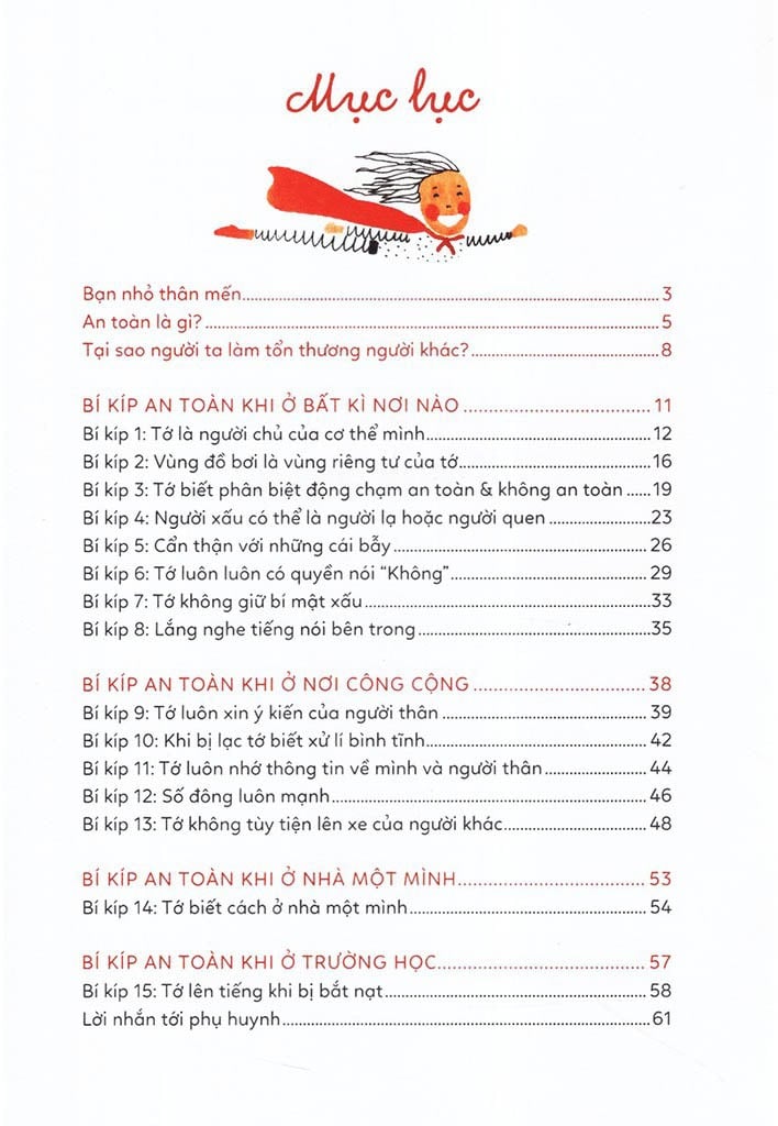 Combo 12 Cuốn 15 Bí Kíp Giúp Tớ An Toàn Trong Cuộc Sống