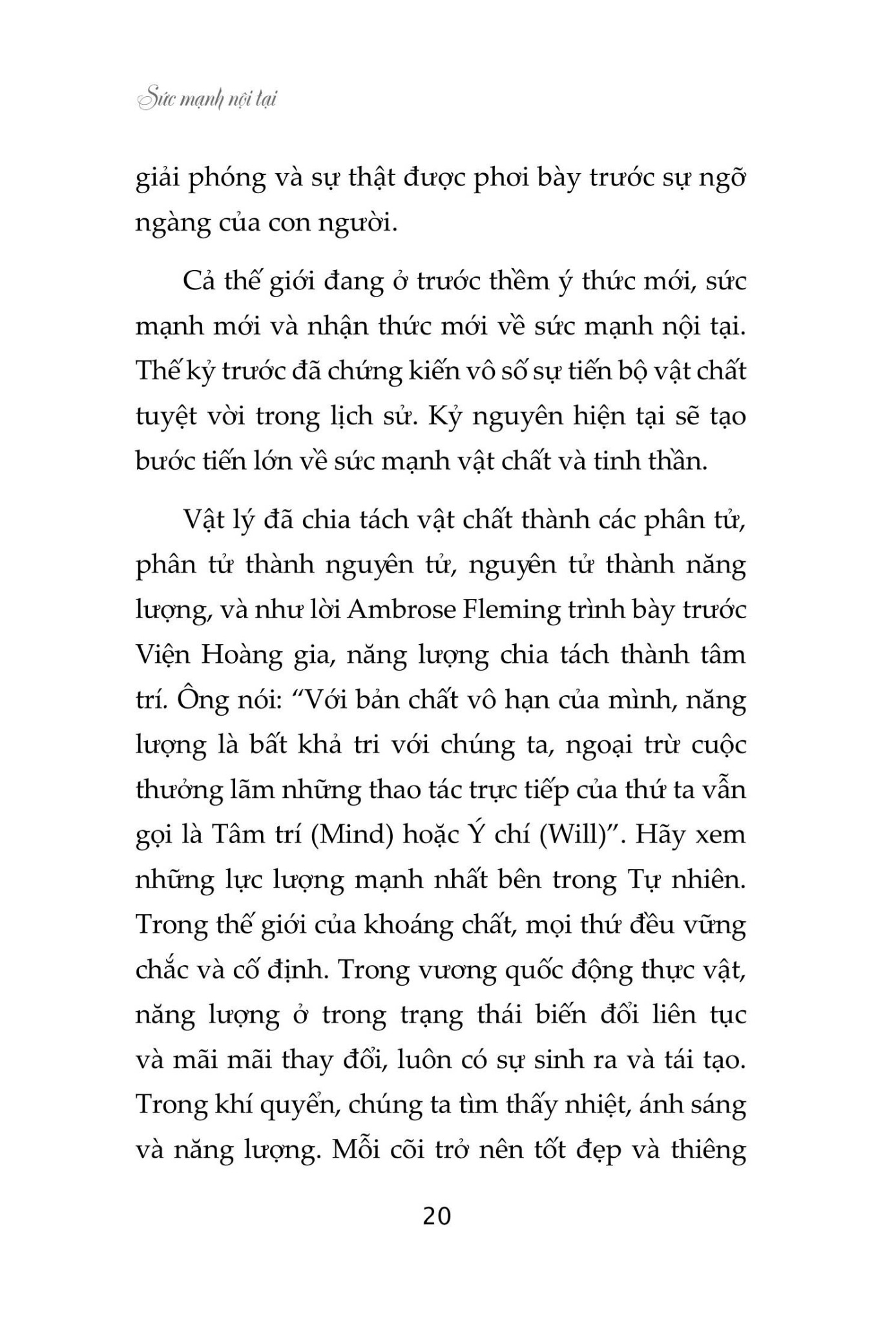 Sức Mạnh Nội Tại - Charles F. Haanel