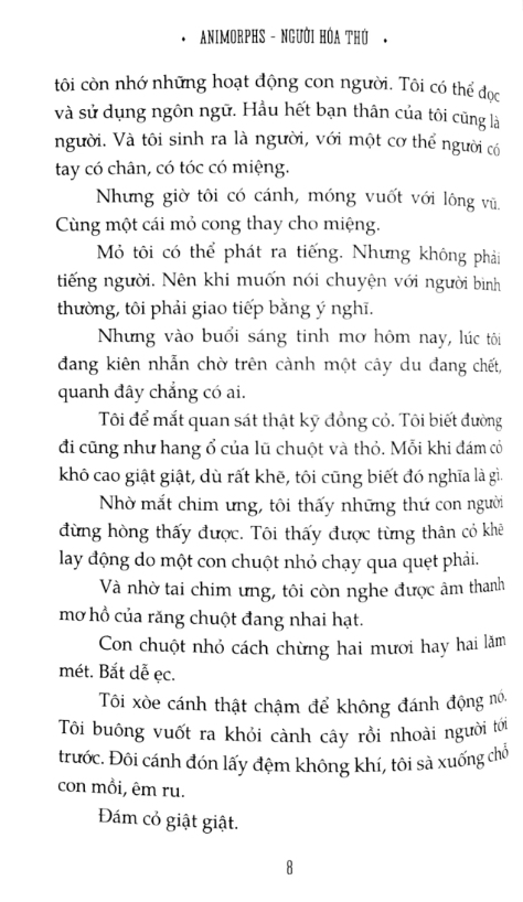 { Trưng Bày } Animorphs - Người Hóa Thú - Tập 13 - Thay Đổi - 
K.A Applegate