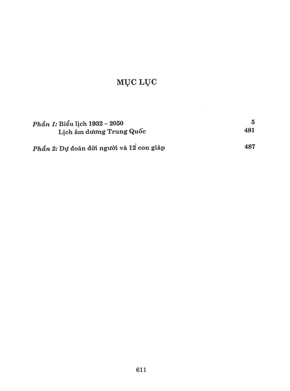 Lịch Vạn Niên 1932-2050 -  
Nhiều Tác Giả