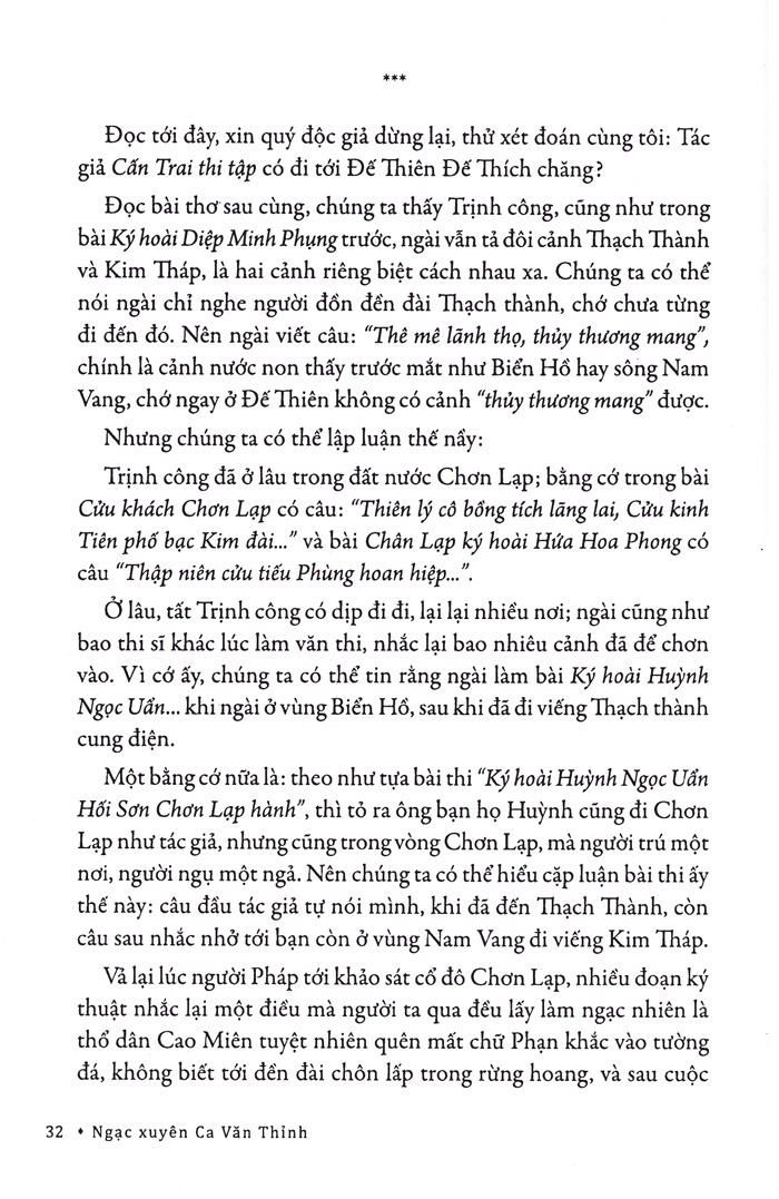 Đất Và Người Nam Bộ - Ngạc Xuyên Ca Văn Thỉnh