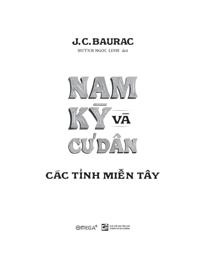 Nam Kỳ và cư dân: Các tỉnh miền Tây