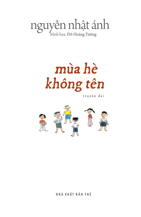 Mùa Hè Không Tên - Bìa Cứng - Nguyễn Nhật Ánh