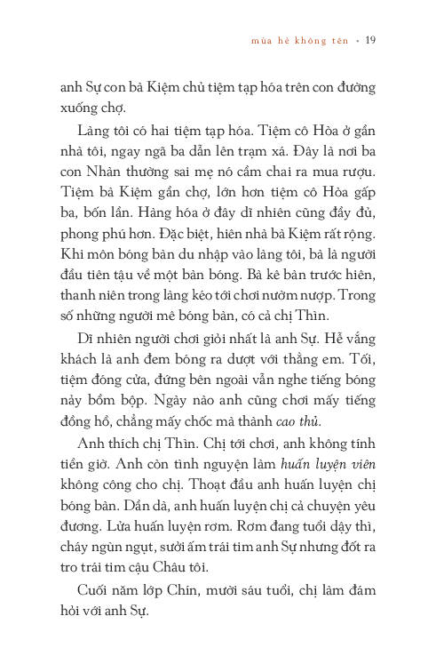 Mùa Hè Không Tên - Bìa Cứng - Nguyễn Nhật Ánh