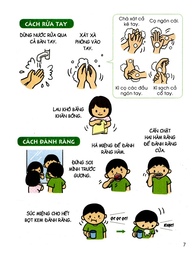 Combo 4 Cuốn Cẩm Nang Sinh Hoạt Bằng Tranh Cho Bé ( Kĩ Năng Trong Sinh Hoạt Thường Ngày + Kĩ Năng Khi Ăn Uống + Kĩ Năng Đi Ra Ngoài + Kĩ Năng Giao Tiếp )