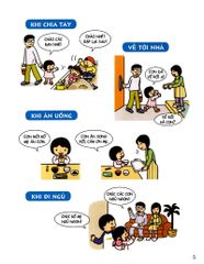 Combo 4 Cuốn Cẩm Nang Sinh Hoạt Bằng Tranh Cho Bé ( Kĩ Năng Trong Sinh Hoạt Thường Ngày + Kĩ Năng Khi Ăn Uống + Kĩ Năng Đi Ra Ngoài + Kĩ Năng Giao Tiếp )