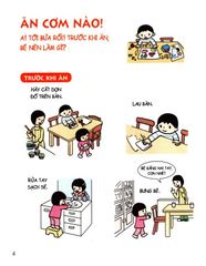 Combo 4 Cuốn Cẩm Nang Sinh Hoạt Bằng Tranh Cho Bé ( Kĩ Năng Trong Sinh Hoạt Thường Ngày + Kĩ Năng Khi Ăn Uống + Kĩ Năng Đi Ra Ngoài + Kĩ Năng Giao Tiếp )