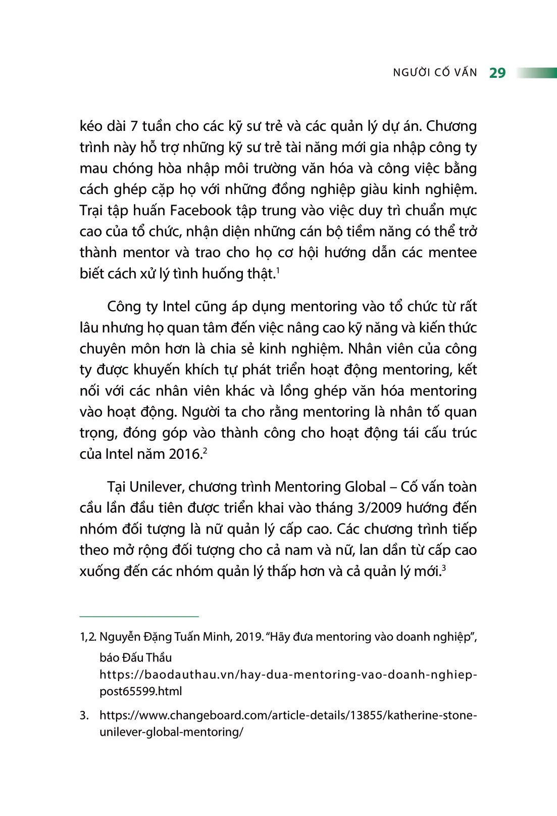 Người Cố Vấn - Mentoring - Lê Thị Thanh Lâm