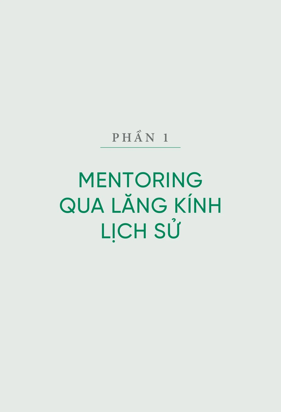 Người Cố Vấn - Mentoring - Lê Thị Thanh Lâm