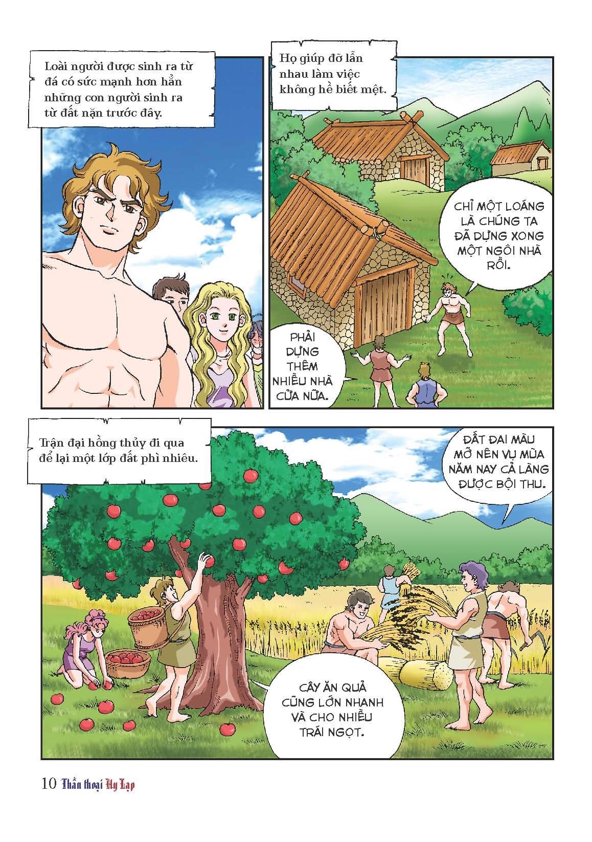 Combo Trọn Bộ 20 Tập - Thần Thoại Hy Lạp ( Tập 1 - Tập 20 )