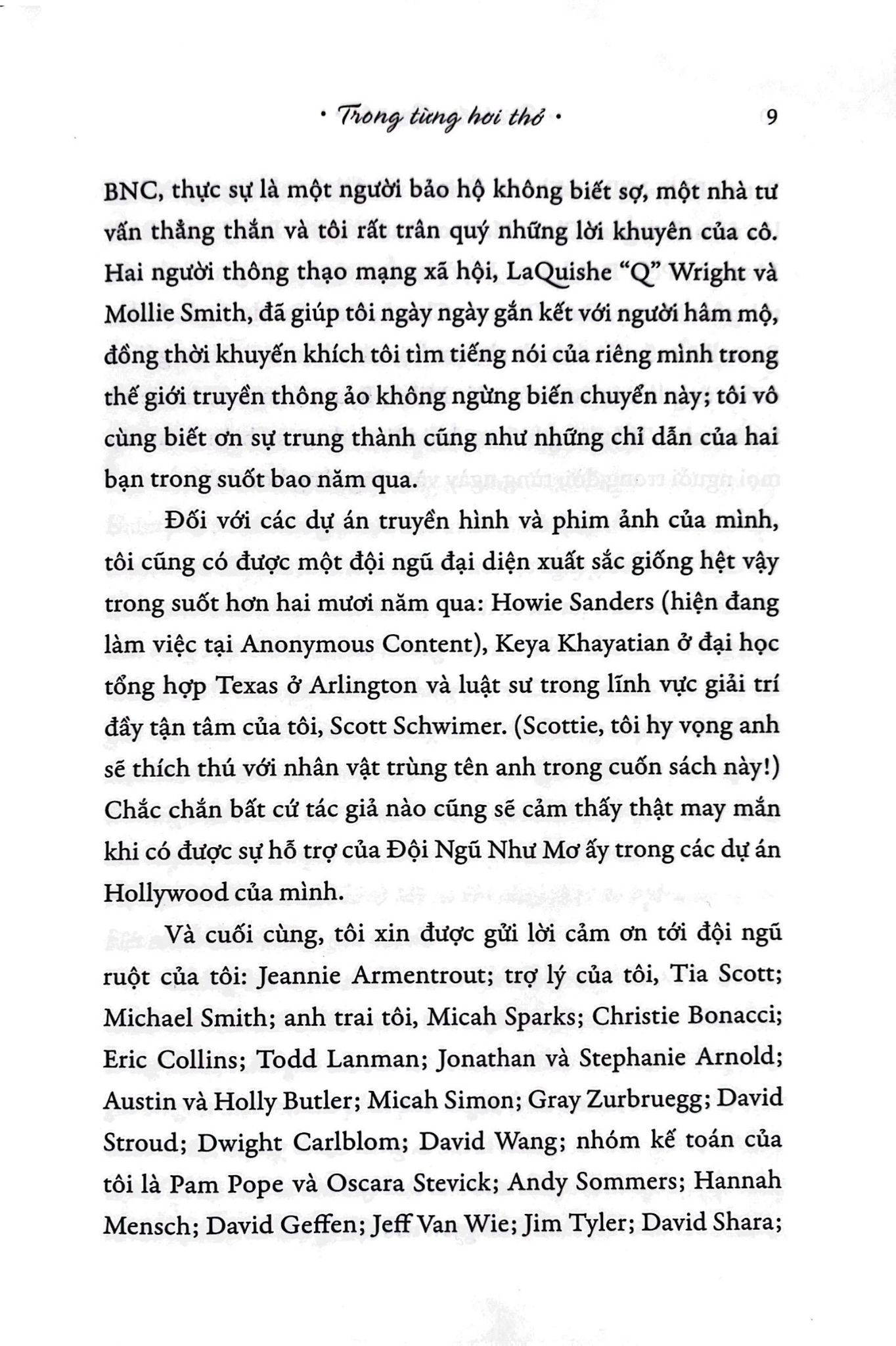 Trong Từng Hơi Thở - Nicholas Sparks