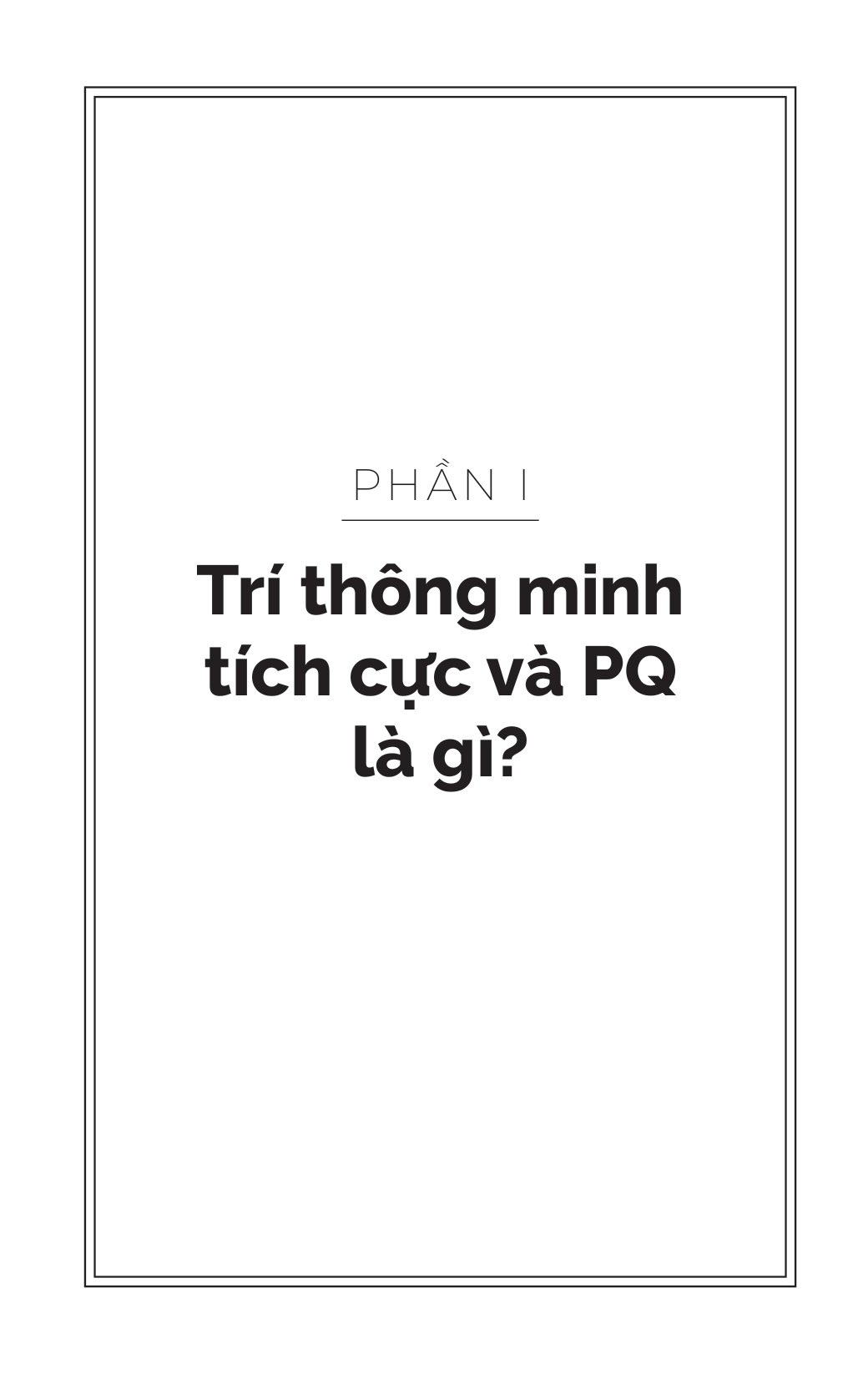 Trí Thông Minh Tích Cực - Shirzad Chamine