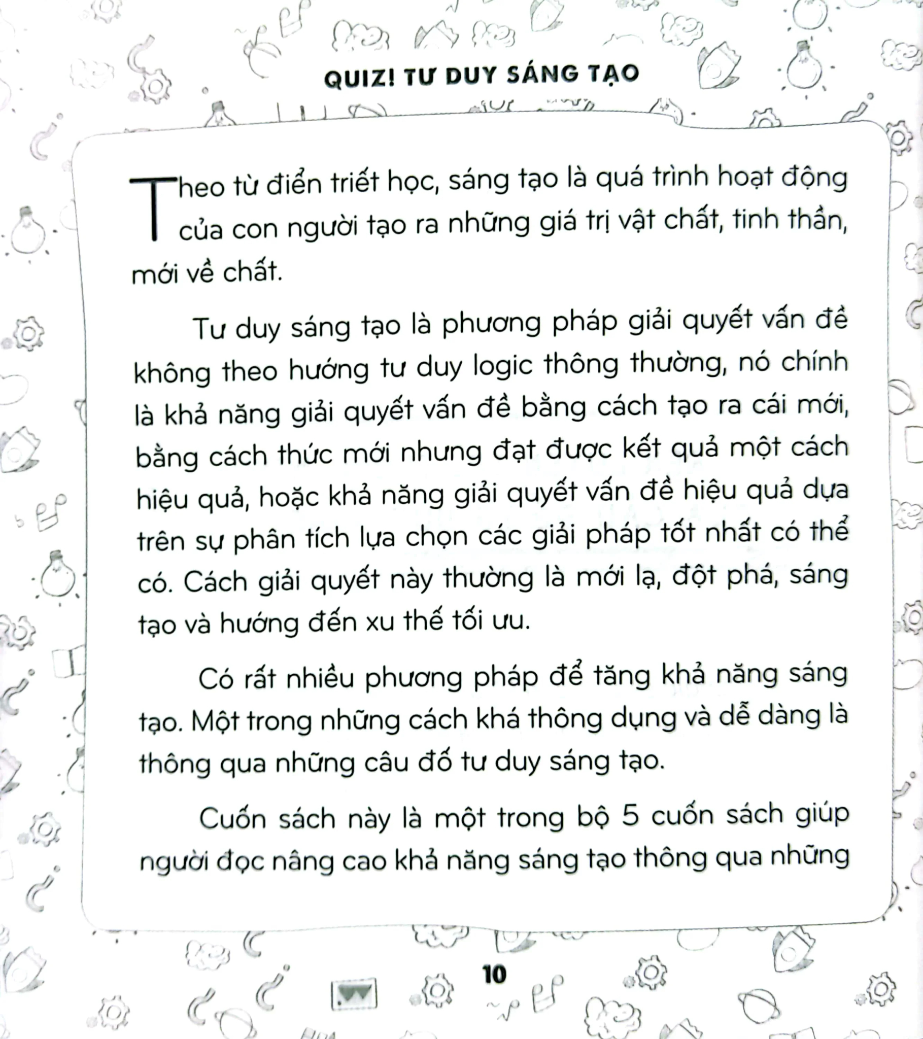 Quiz! Tư Duy Sáng Tạo - 100 Câu Hỏi Trổ Tài Suy Luận - Einstein books